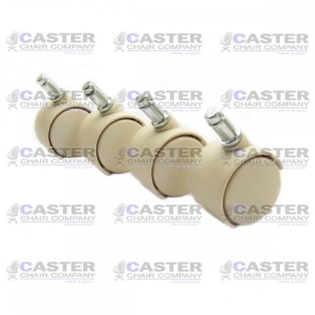 Caster Chair Company 2 In. Casters In Sand - Set Of 4